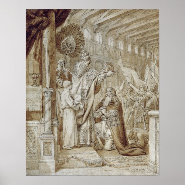 Coronation of Charlemagne Poster (Front)