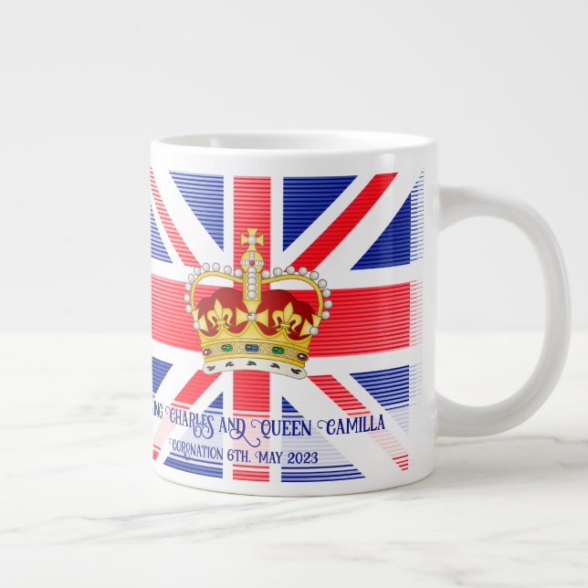 Coronation of King Charles III  Coffee Mug (Right)