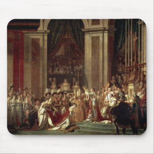 Coronation of Napoleon by Jacques-Louis David Mouse Pad