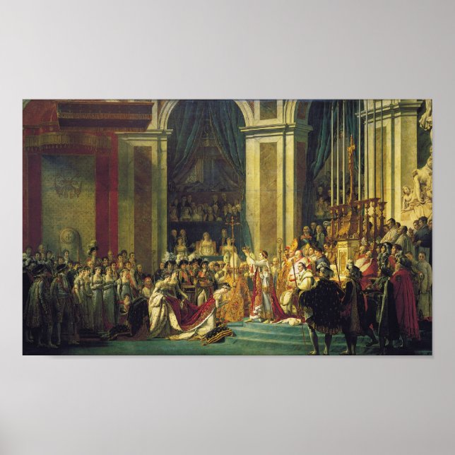 Coronation of Napoleon Poster (Front)