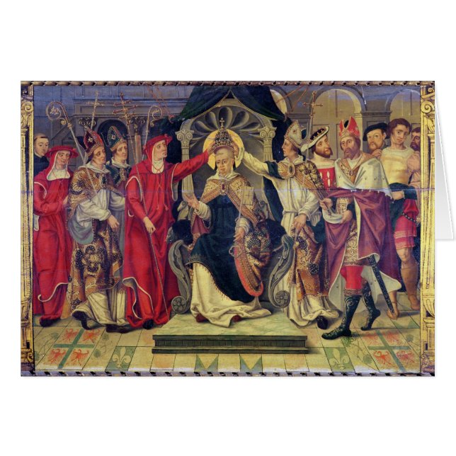 Coronation of Pope Celestine V  in August 1294 (Front Horizontal)