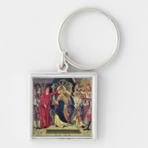 Coronation of Pope Celestine V  in August 1294 Key Ring