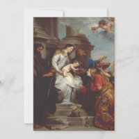Coronation of Saint Rosalia by Anthony van Dyck