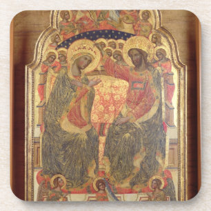 Coronation of the Virgin, 1372 Coaster
