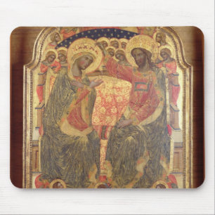 Coronation of the Virgin, 1372 Mouse Pad