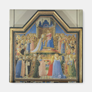 Coronation of the Virgin, c.1430-32 Magnet