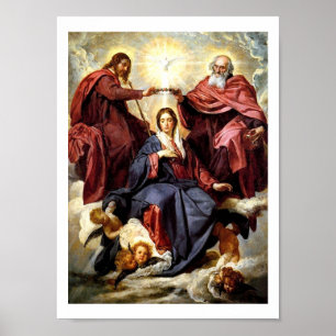 Coronation of the Virgin Poster