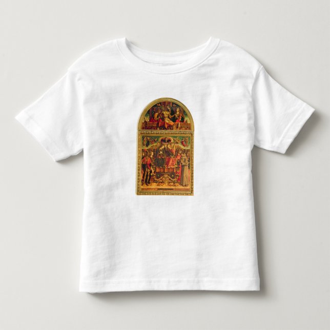 Coronation of the Virgin Toddler T-Shirt (Front)