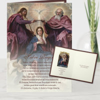 Coronation of Virgin Mary Catholic Salve Regina