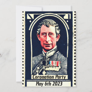 Coronation Party Invitation