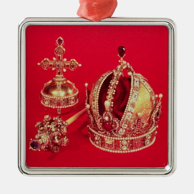 Coronation Regalia of Rudolph II Metal Tree Decoration (Front)