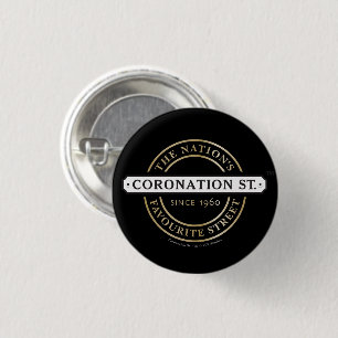 Coronation Street - Logo Button