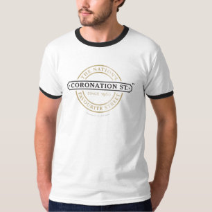 Coronation Street - Logo Ringer T-Shirt