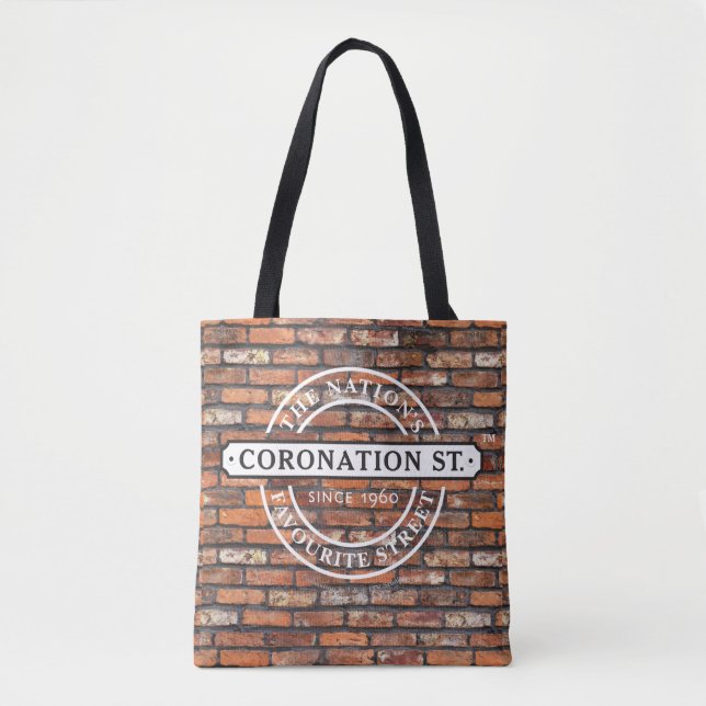 Coronation Street - Logo Shoulder Tote Bag (Front)