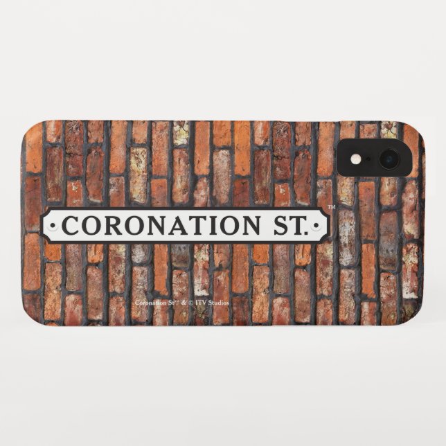 Coronation Street - Sign Phone Case (Back (Horizontal))