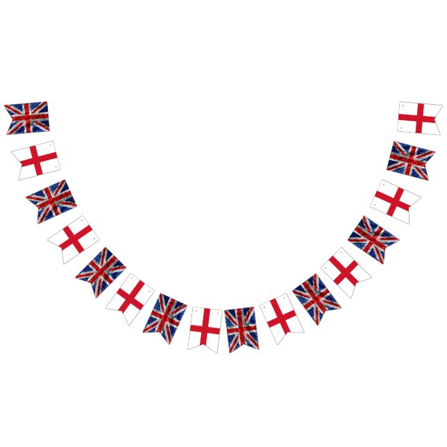 Coronation Union Jack England bunting  (All)