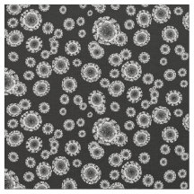 Coronavirus - Black and White