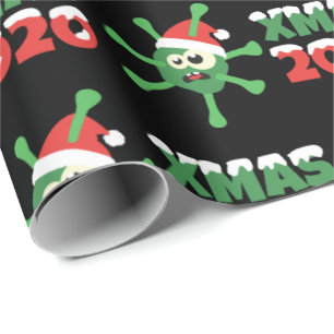 Coronavirus Corona Xmas Christmas 2020 Wrapping Paper