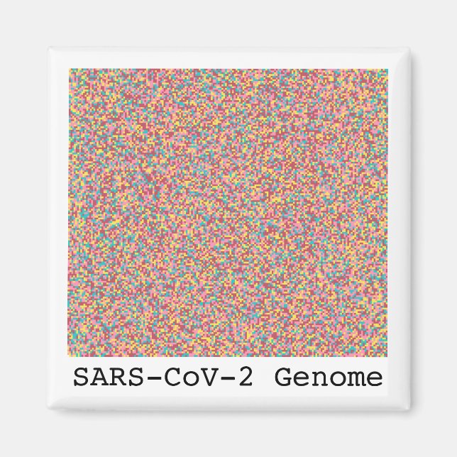Coronavirus DNA Magnet (Front)