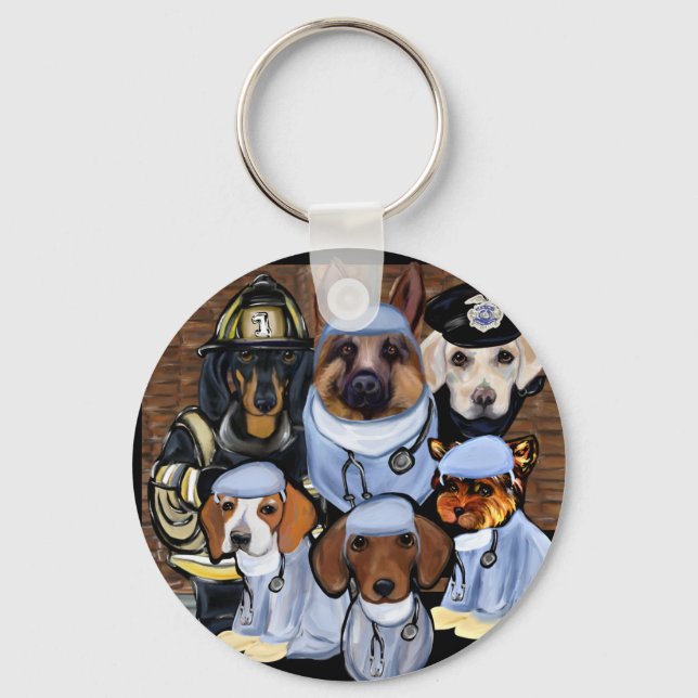 CORONAVIRUS KEY RING (Front)