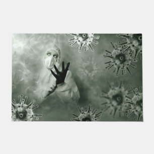 Coronavirus Nurse Floor Mat