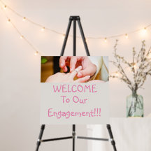 coroplast signs--wedding foam board