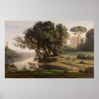 Corot - Italian Landscape (1835)