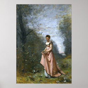 Corot - Spring Of Life Poster