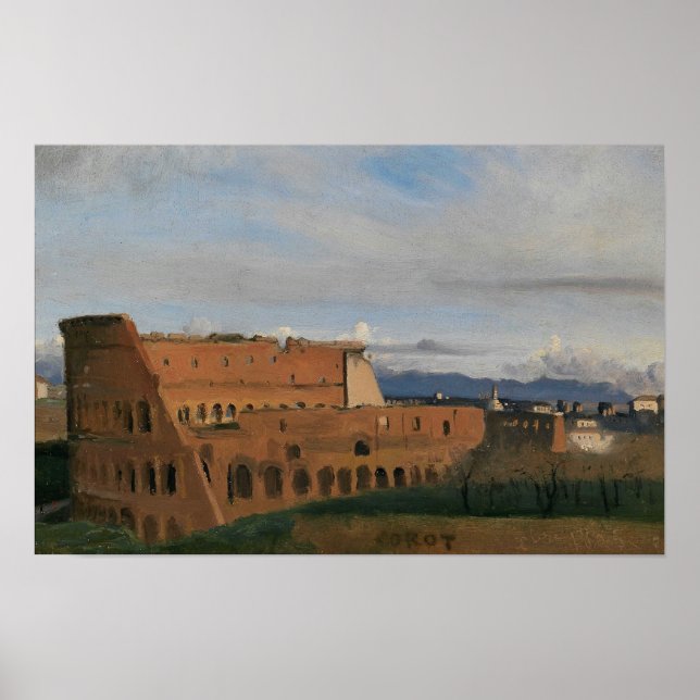 Corot - The Coliseum Poster (Front)