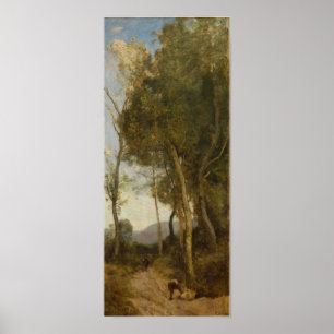 Corot - The Four Times Of Day (Noon) Poster