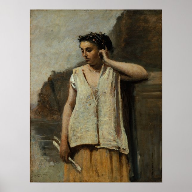 Corot - The Muse Poster (Front)
