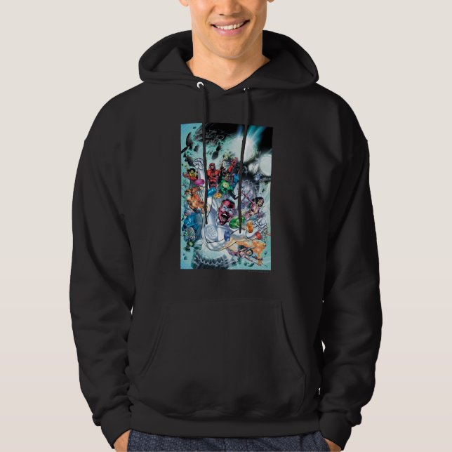 Corp Group with Rings Hoodie (Front)