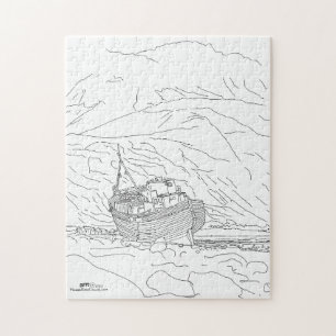 Corpach Shipwreck Scotland Jigsaw Puzzle