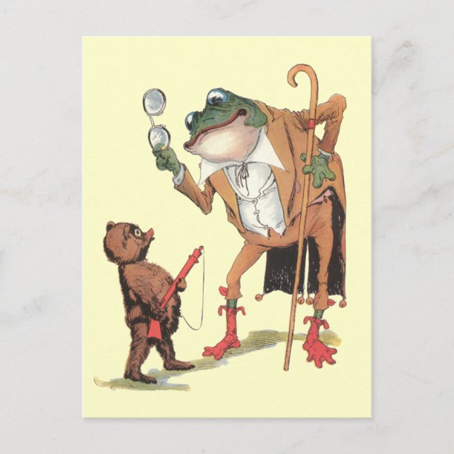 Corporal Waddle Captures the Frogman Postcard (Front)