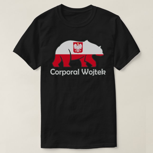 Corporal Wojtek T-Shirt (Design Front)