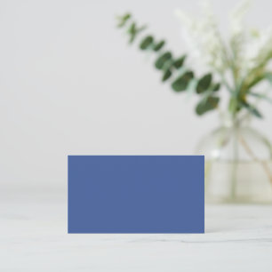 Corporate Blue Custom Enclosure Card