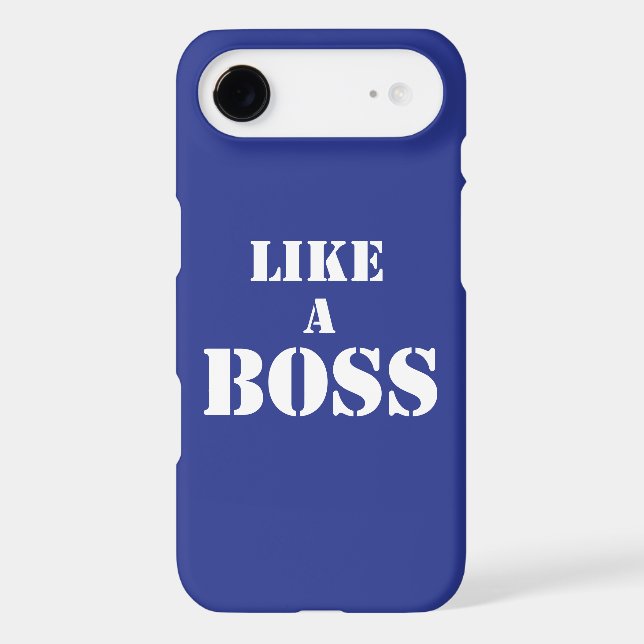 Corporate Boss Case-Mate iPhone Case (Back)