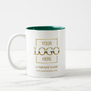 Corporate Branding & Promotional Gift for Company  Two-Tone Coffee Mug