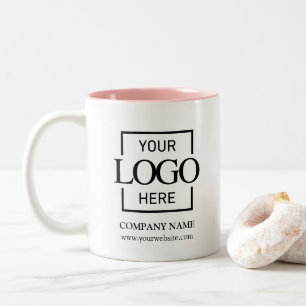 Corporate Branding & Promotional Gift for Company Two-Tone Coffee Mug