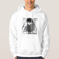 Corporate Burnout Relatable Chibi Boy Suit Illustr