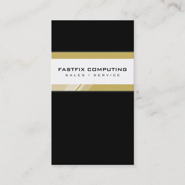 CORPORATE BUSINESS CARD :: hi-tech zing 3P (Front)