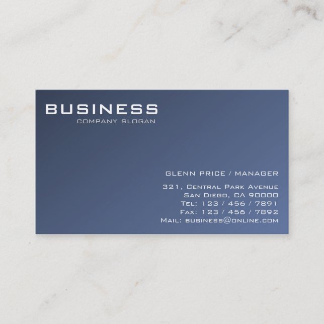 Corporate - Business Cards (Front)