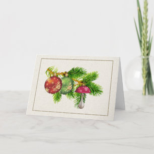 Corporate Business Christmas Card with Christmas T
