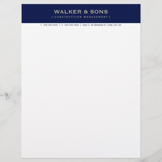 CORPORATE BUSINESS LETTERHEAD :: simply smart 1 (Front)