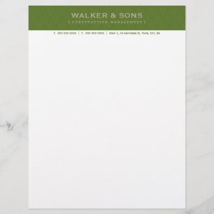 CORPORATE BUSINESS LETTERHEAD :: simply smart 3 Template