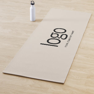 Corporate Business Logo and Text Promotional Yoga Mat