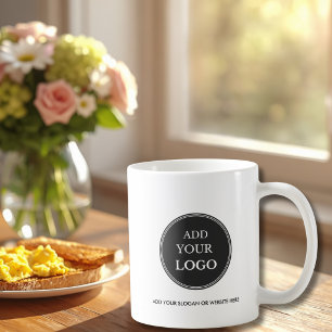 Corporate Business Logo Modern Coffee Mug