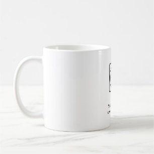 Corporate Business Logo Modern Minimal Branding Coffee Mug