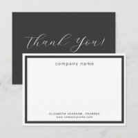 Corporate Business Modern Charcoal Gray White