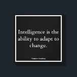 Corporate Business Motivation Hawking Typography Canvas Print<br><div class="desc">Inspirational ,  motivating typography design for the corporate environment.</div>